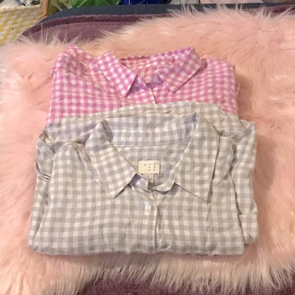 A NEW DAY SET OF 2 LONG SLEEVE TOPS - SIZE -LARGE - Picture 3 of 12